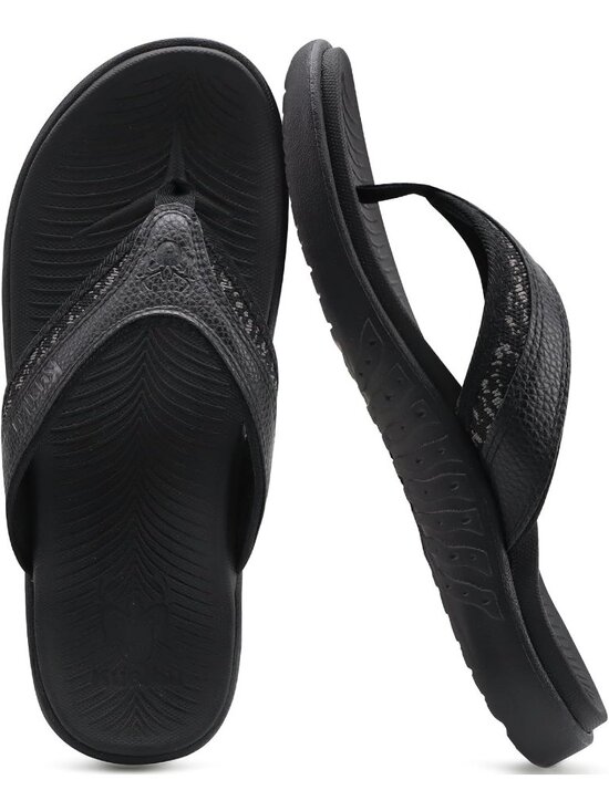 Men\'s Black Arch Support Sport Flip Flops Comfort Orthotic Thong Sandal Shoes main image 4
